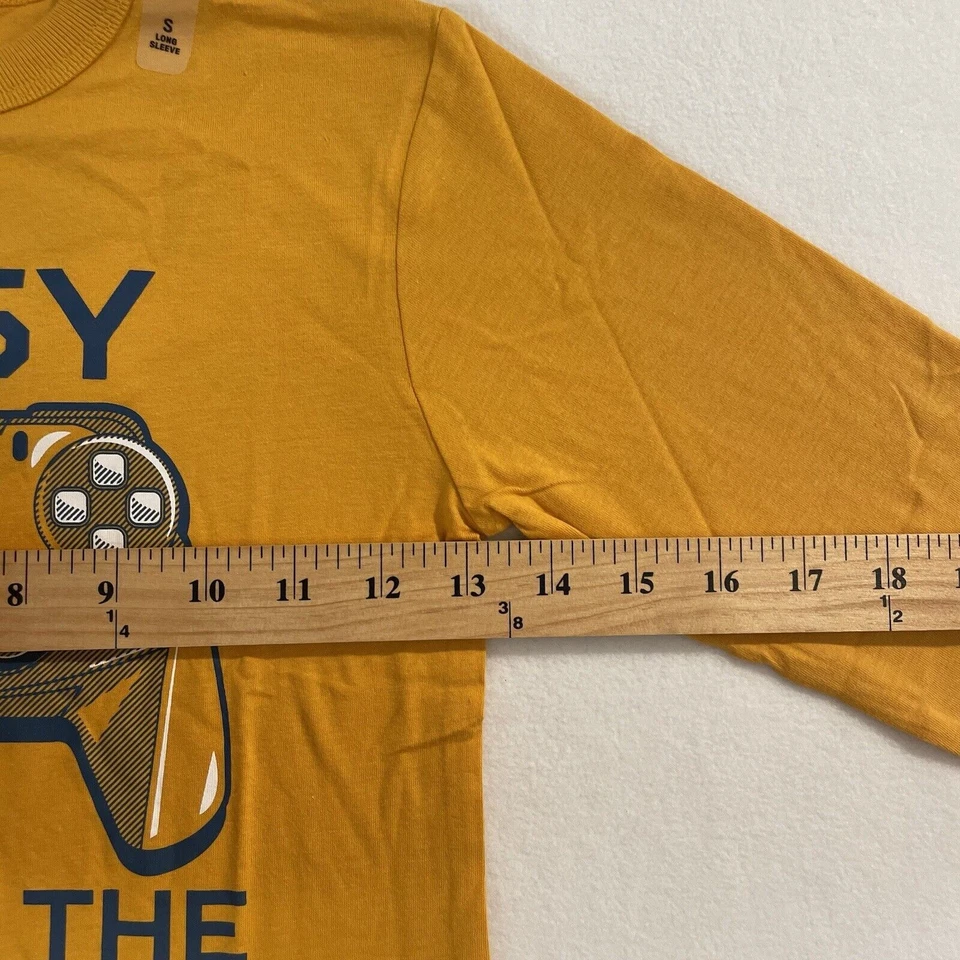 NWT The Children’s Place “Busy Saving The Universe” Long Sleeve T Shirt Sz S (5) - Image 4 of 4