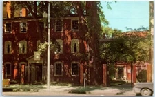 Postcard - The Wadsworth-Longfellow House, Portland, Maine, USA