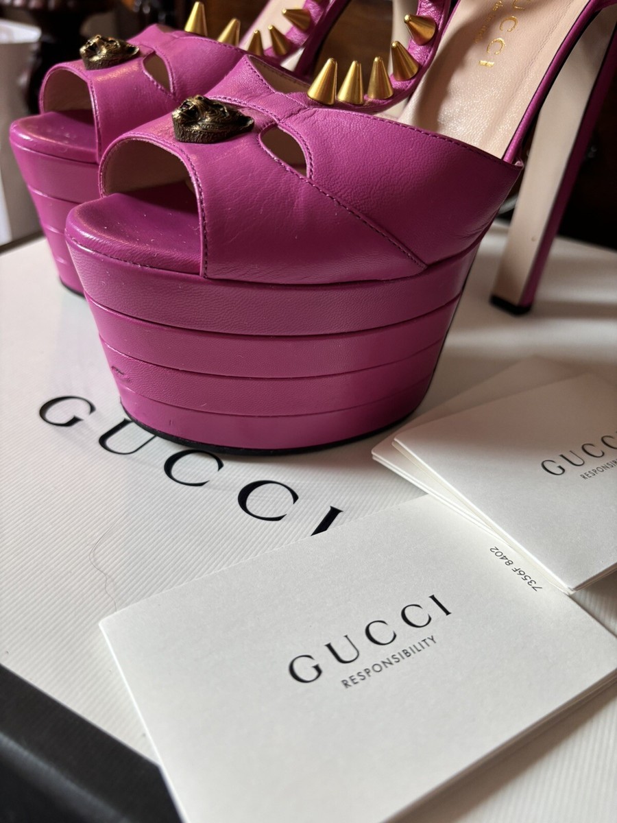 gucci angel platform PINK 38/8 Authentic 100% | eBay gucci angel platform PINK 38/8 Authentic 100% | eBay