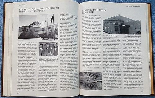 1989 Rockford Illinois Pictorial History 1st Edition Hardcover Winnebago County - Foto 11 di 12