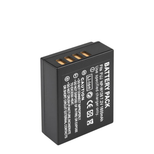 Batteria 1600mAh NP-W126 NP-W126S per Fuji XT20 XT3 XPro1 XT1 HS30EXR XE2 XA1 XA2 - Foto 8 di 10