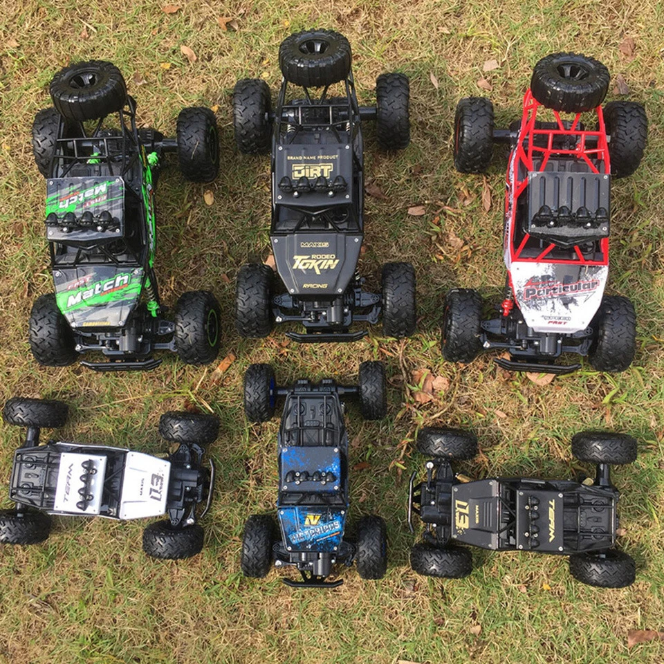 XL Large Remote Control RC Cars Big Wheel Car Monster Truck 4WD Kid Toy Electric - Image 2 of 4