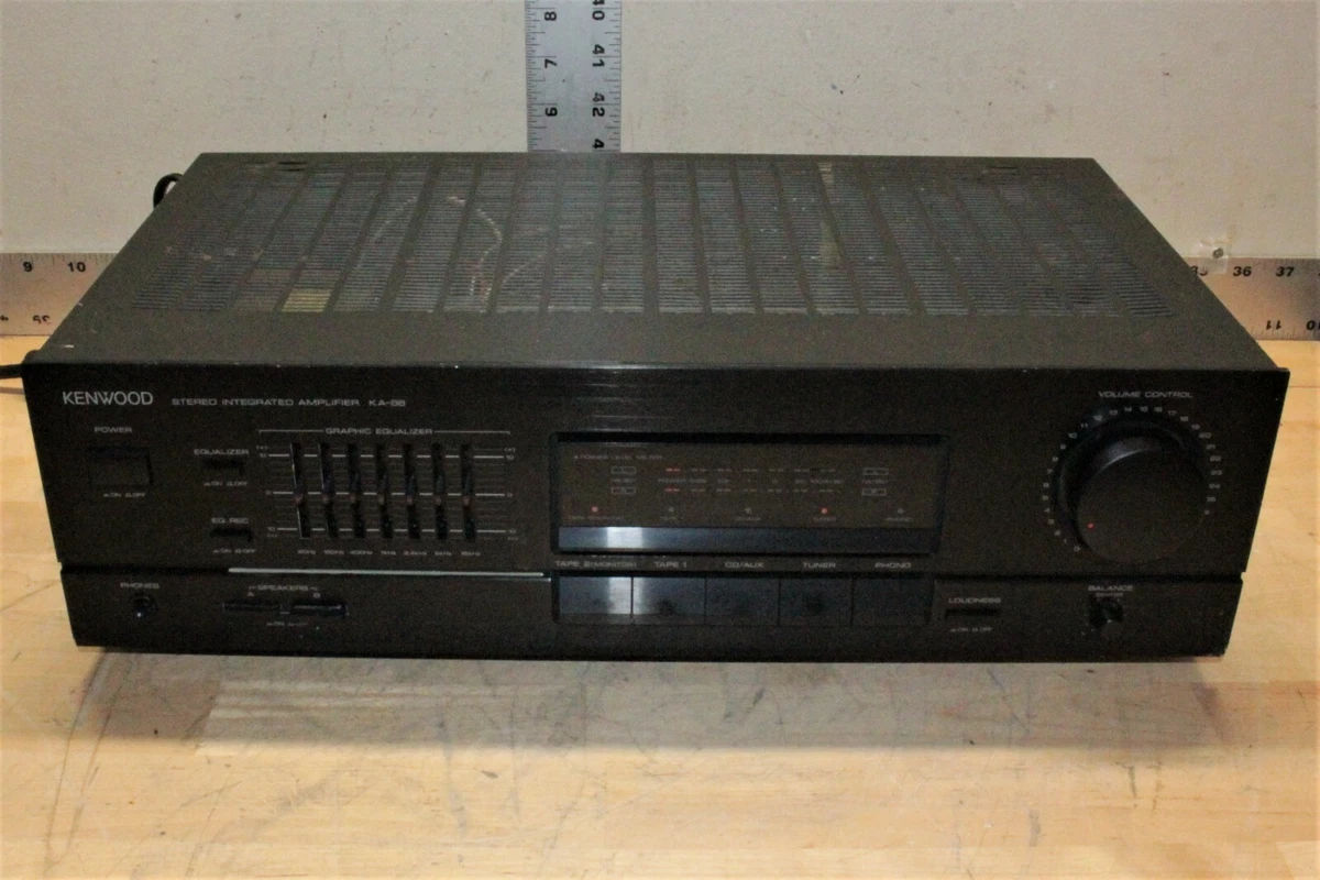 Kenwood KA88 Stereo Integrated Amplifier with 7Band Graphic Equalizer