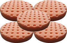  Lake Country 7824550CCS-5 CCS Orange Foam Light Cutting Pad 5.5 inch  5 PACK