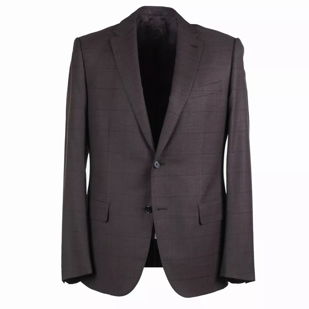 Caruso two piece slim-fit suit - Blue