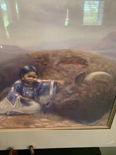 Karran Amaro 1986 Limited Print “And They Kill The Heart” 166/500 Native America