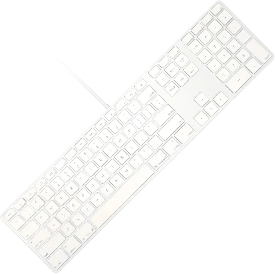 Cubierta de teclado transparente reutilizable para iMac A1243 de tamaño completo - delgada y protectora Foto 3 de 4