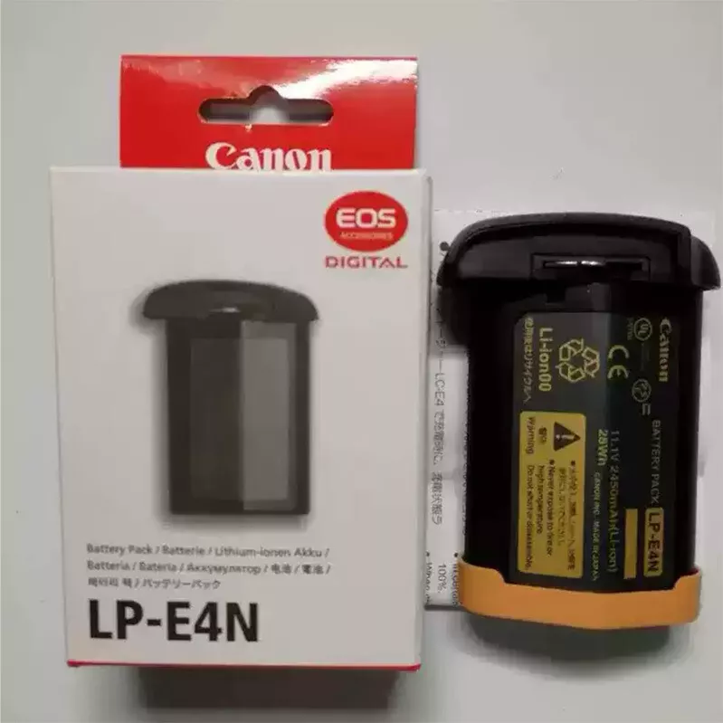 1pcs LP-E4N Battery For Canon EOS R3 1DX 1DX2 1D3 1D4 new