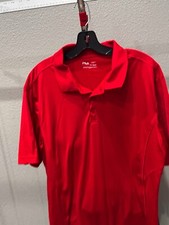Fila Bright Red Pony SHORT SLEEVE POLO SHIRT XL