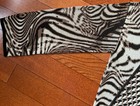 NWT Karen Millen - Mirrored Zebra Slinky Knit Lounge Shirt sz M-in original bag — photo 7