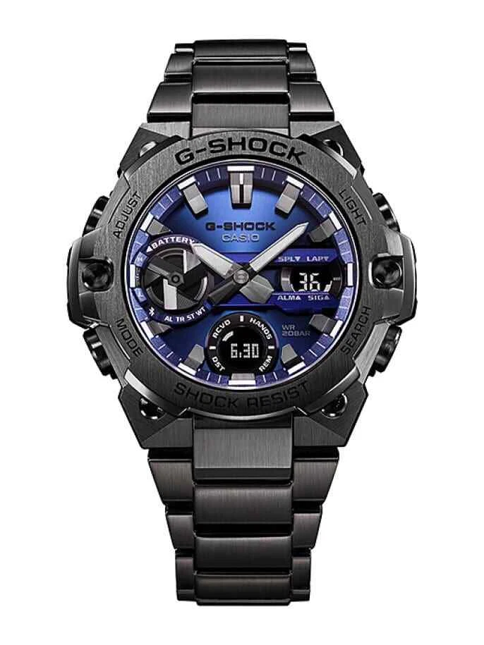 CASIO G shock Solar Mens G STEEL Bluetooth Chronograph Watch GST