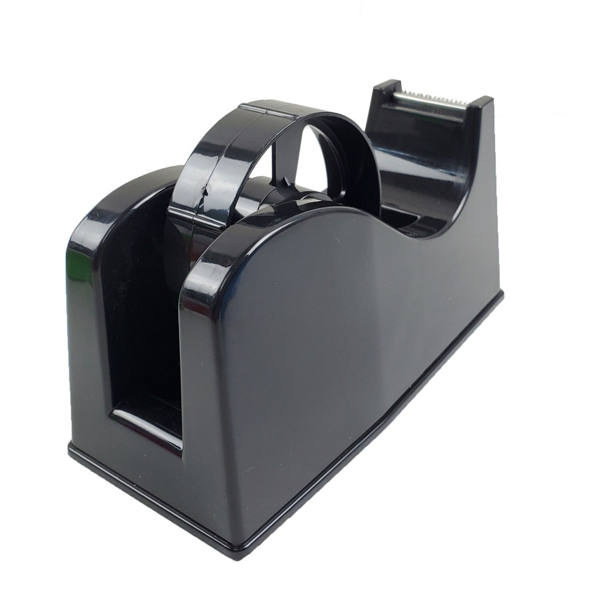 Colarr Desktop Tape Dispenser - Pack Of 15 Non-Skid Base Tape Holders For Office, Home, Desk - Black (Tape Not Included) - View #7