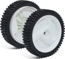 Set of 2 Lawn Mower Front Wheel for Craftsman 247.374400 917.378891 247.37683