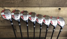 DEMO RH Short Senior Men iDrive Golf Clubs Hybrid 3-PW A Flex Graphite 5954-ID3P