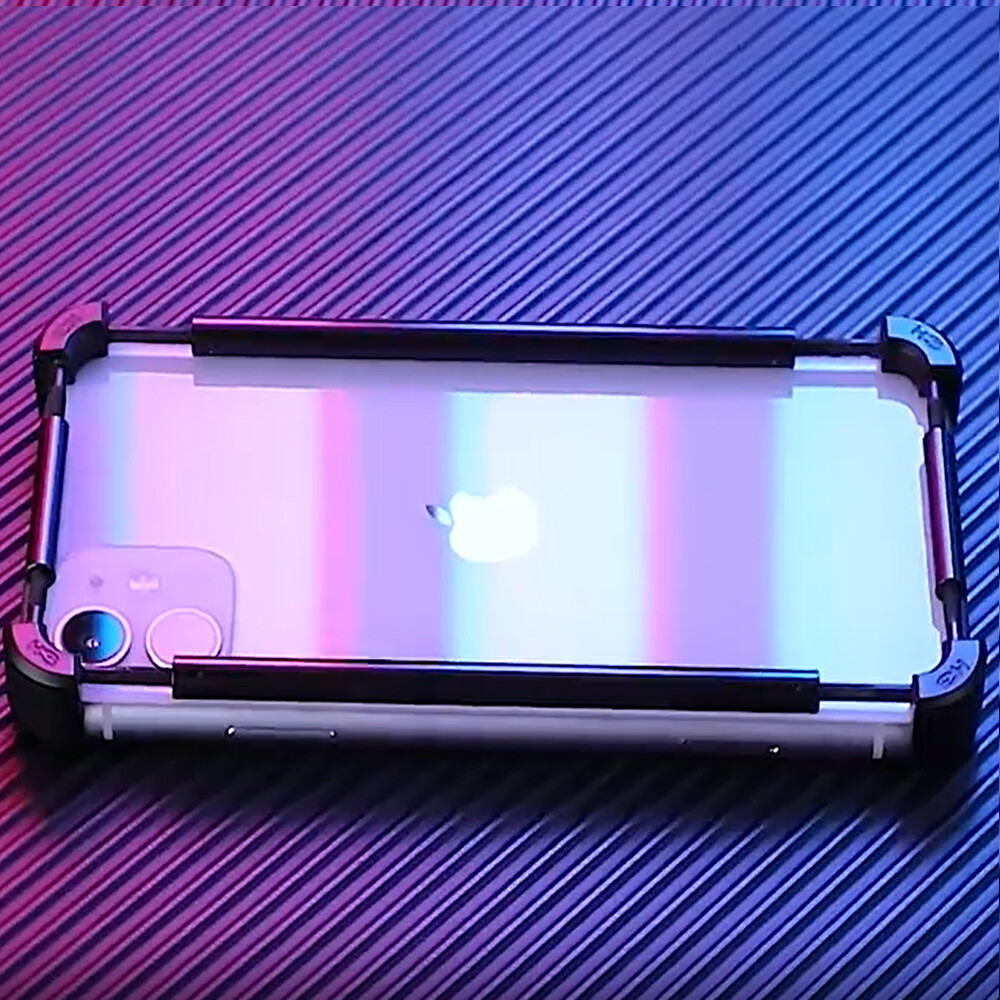 YUXING Cover per Motorola Edge 40 Custodia Trasparente con