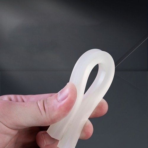 Solid Silicone Rubber Strip Waterproof Heat Resistant Sealing Square Strip White - Picture 3 of 8