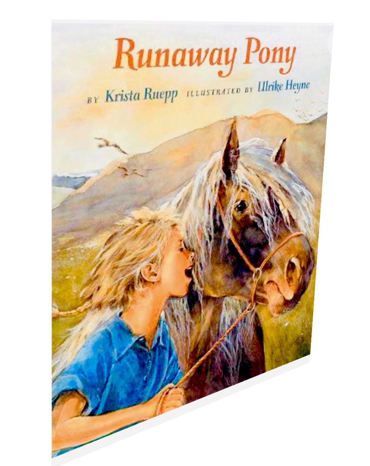 Runaway Pony by Krista Ruepp 1st Ed. Hardcover w Dust Jacket Classic Horse