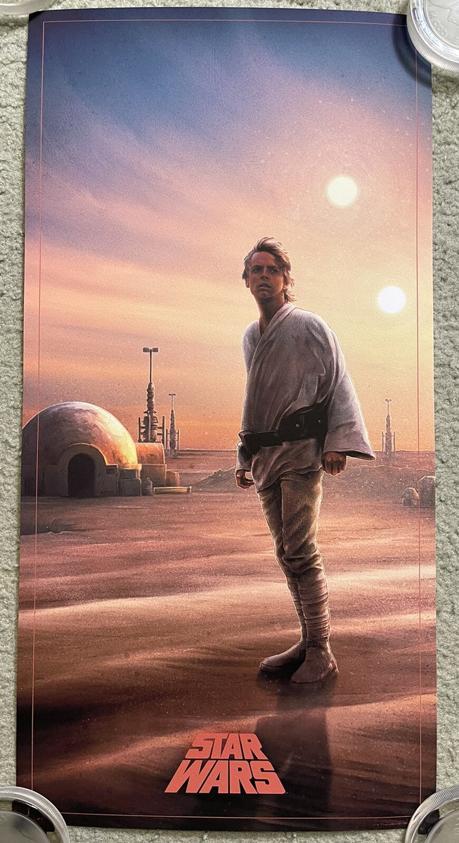 SWCJ Luke Skywalkerバッジ アートポスター Star Wars Celebration Japan 2025 Badge Art Poster - Luke