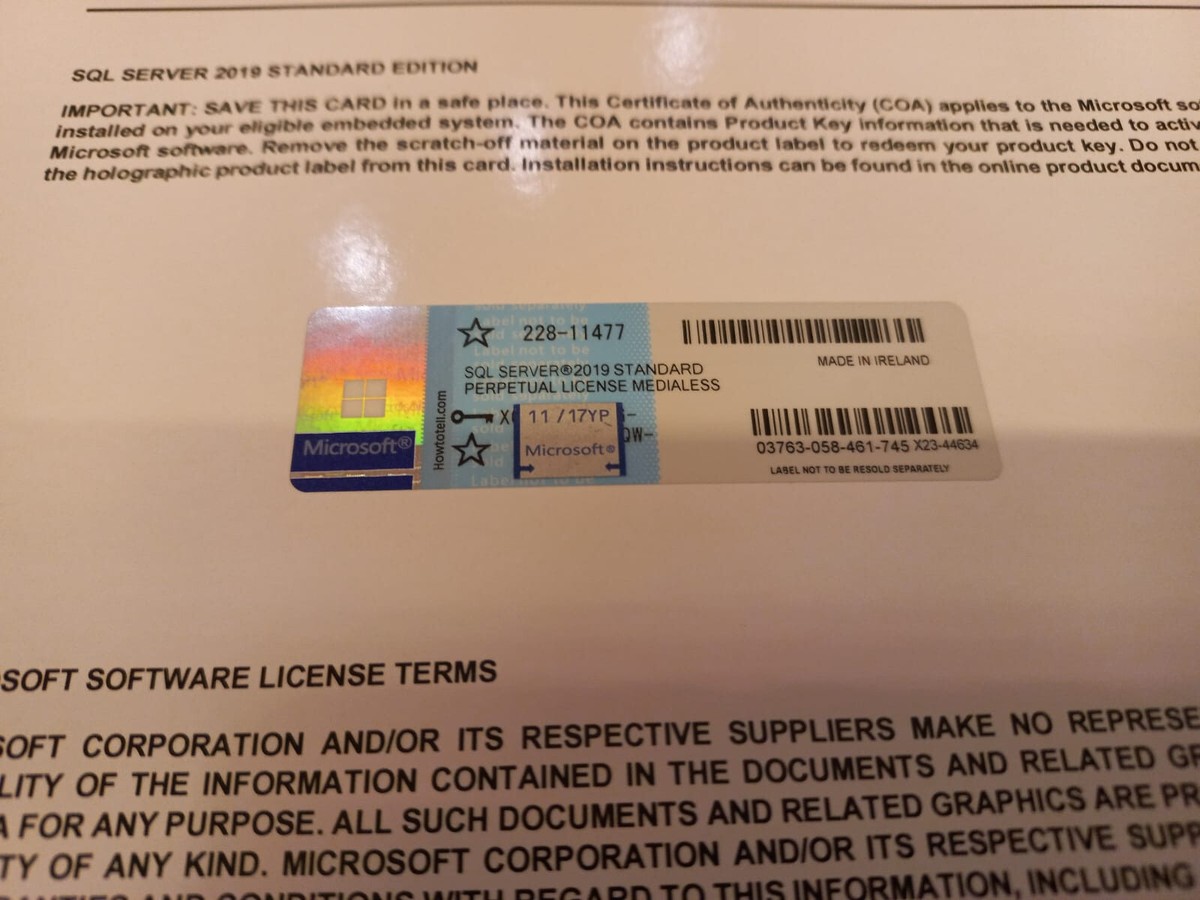 Microsoft SQL Server 2019 Standard 24 Core License unlimited Microsoft SQL Server 2019 Standard 24 Core License unlimited