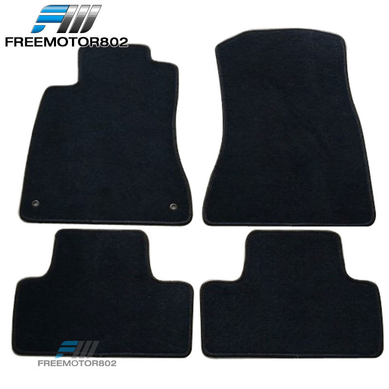 Fit 0613 Lexus IS350 IS250 AntiSlip Floor Mat Front Rear Nylon Black