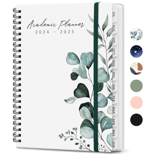 Planner 2024-2025, Academic Planner JUL 2024-JUN 2025, Weekly and Monthly Plant