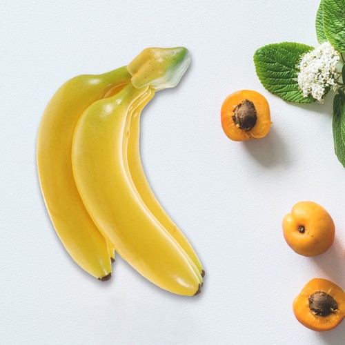 2 Pcs Ornamenti Di Decorazione Banana Frutta Artificiale Realistica Finta - Imagen 10 de 12