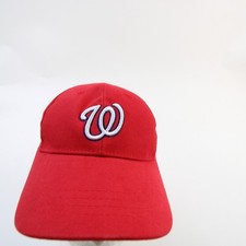 Washington Nationals Unbranded Adjustable Hat Unisex Red Used OSFM