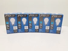 5X TCP LED 60W Dimmable Light Bulb 9W 2700K Brightness 800 Lumens 120V