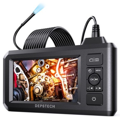 5.5mm Industrial Endoscope, 1080P Digital Borescope Inspection Camera with 4....