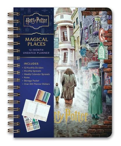 Harry Potter: Magical Places 12-Month Undated Planner by  Ins... - 9798886639063