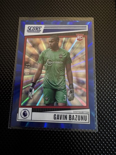 Panini Premier League Score 22/23 Gavin Bazunu - Southampton - Blue Laser /60 RC
