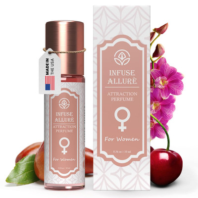 Premium Pheromones Perfume for Women   Alluring French Fragrance Sensual Elixir