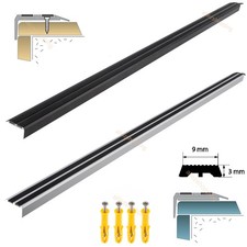 Aluminium Stair Nosing Edge Trim Step Nose Edging Nosings Carpet