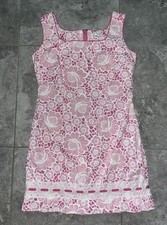 Lilly Pulitzer Belle of Lillyville Vtg 90s Sleeveless Mini Shift Dress Floral 10