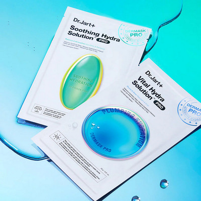 Dr. Jart+ Vital / Soothing Hydra Solution Dermask PRO 5ea/ Korean Cosmetics