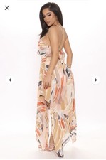 Feels like Destiny Fashion Nova Maxi Sundress Size Xs