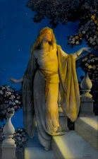 Maxfield Parrish: Enchantment (Cinderella) 22x30 Archival Quality Fine Art Print