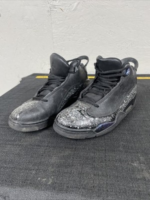READ!!! Nike Air Jordan Dub Zero Black 311046-003 Men's Size 8 Basketball