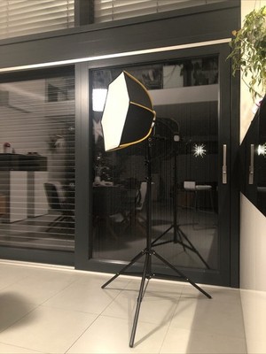 Hexagon Softbox for speedlite diffuser 60 + Walimex Lampenstativ WT-806