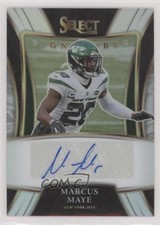 2021 Panini Select Select Signatures Marcus Maye #SSP-MMA Auto n0c