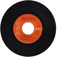 Hugo Montenegro, His Orchestra, His Chorus. The Good,The Bad, The Ugly    45 rpm