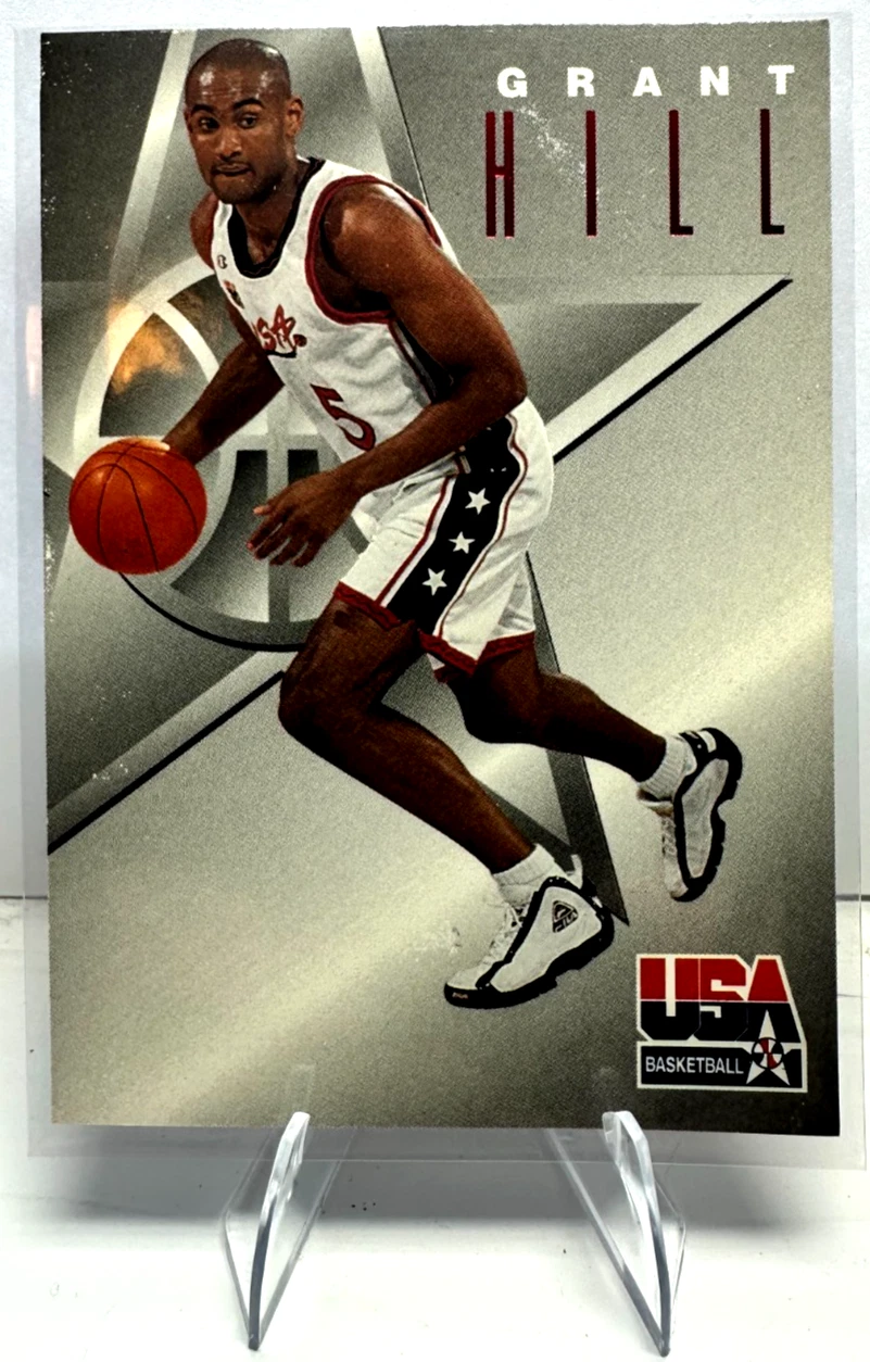 Grant Hill 1996 Skybox Texaco Team USA Basketball #3 Detroit Pistons