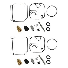 Kit 2 Ricostruzione Carburatore per Yamaha 75 80 90 HP 2 Tempi 6H1-W0093-10-00 Carb