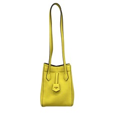 FENDI Origami Small 8BS083 Yellow/Pomelo Leather Shoulder Bag