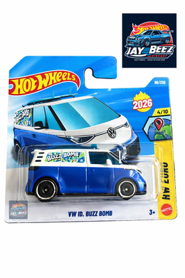 Hot Wheels 2026 NEW Case H VW ID BUZZ BOMB SC (Promo Combine