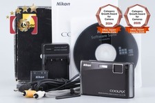 Nikon COOLPIX S60 Purplish Black 10.0 MP Digital Camera w/ Box from Japan