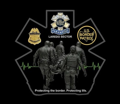 US Border Patrol Laredo Sector Paramedic Challenge Coin