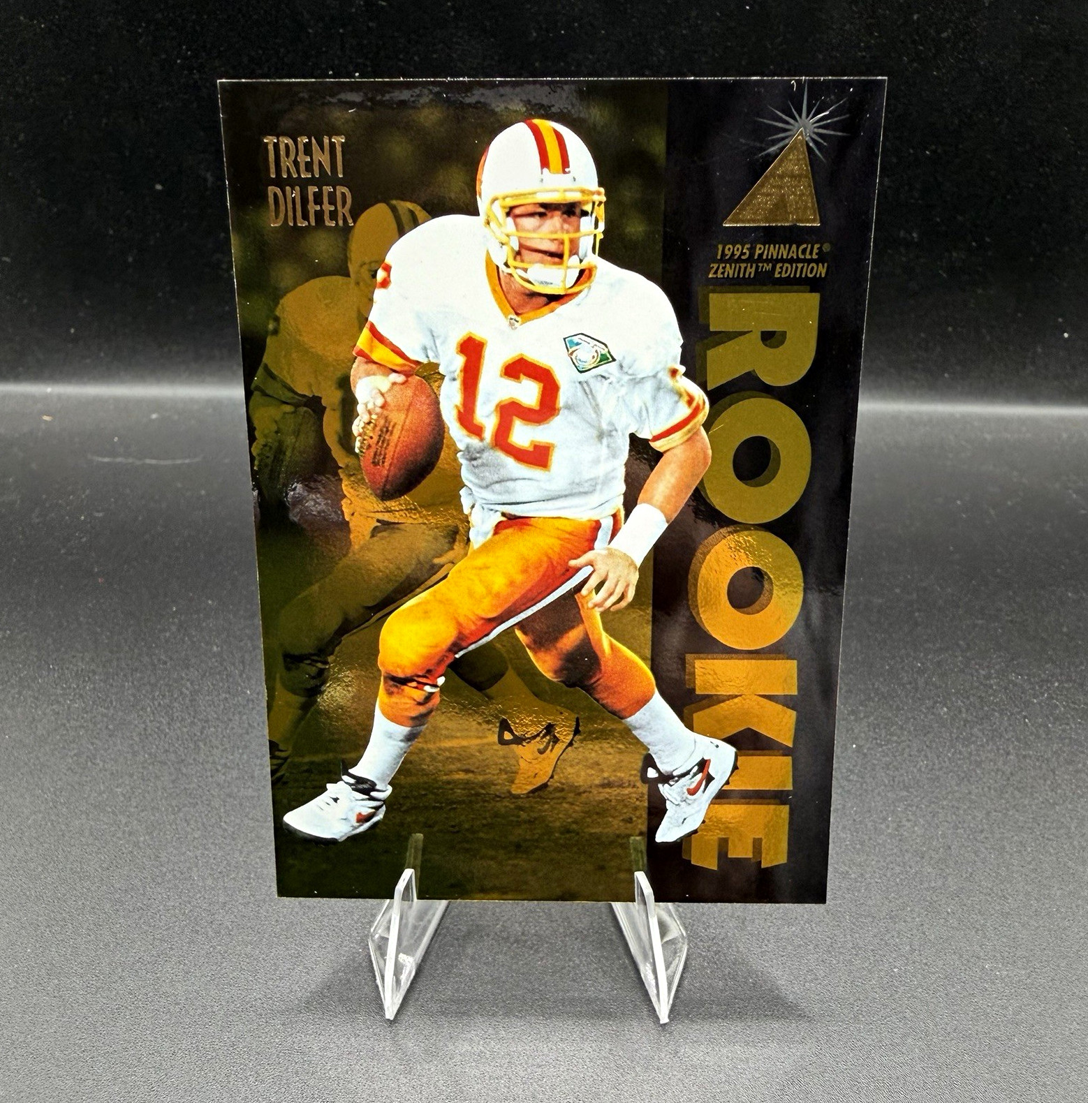 Pinnacle 1995 Zenith Edition Trent Dilfer Rookie RC #Z144 Tampa Bay Buccaneers