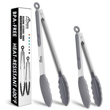 HOTEC Premium Stainless Steel Locking Kitchen 12+9inch, Light Grey:12+9inch