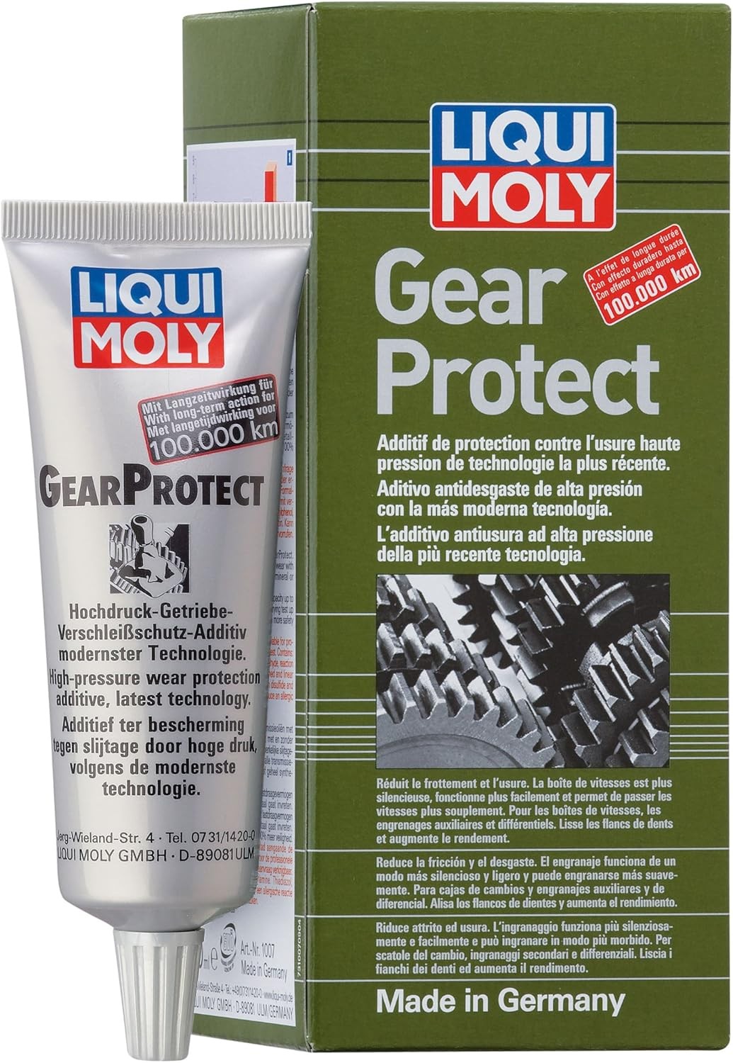 LIQUI MOLY Gear Protect | 80 ml | Oil additive | SKU: 1007